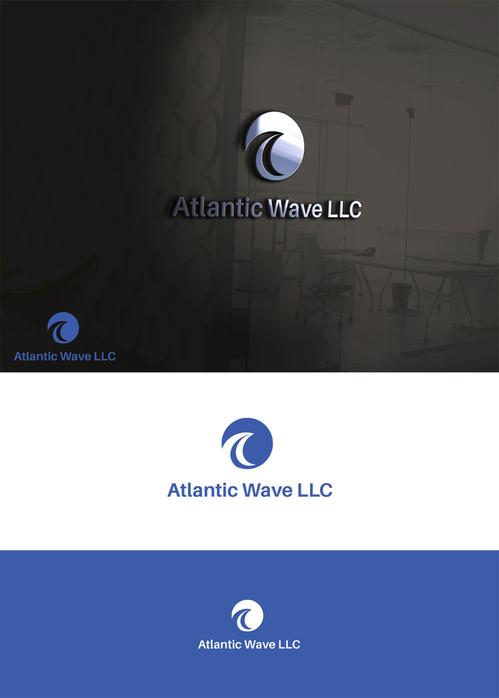 Logo Design by goranvisnjic82 for Atlantic Wave LLC | Design #11040563