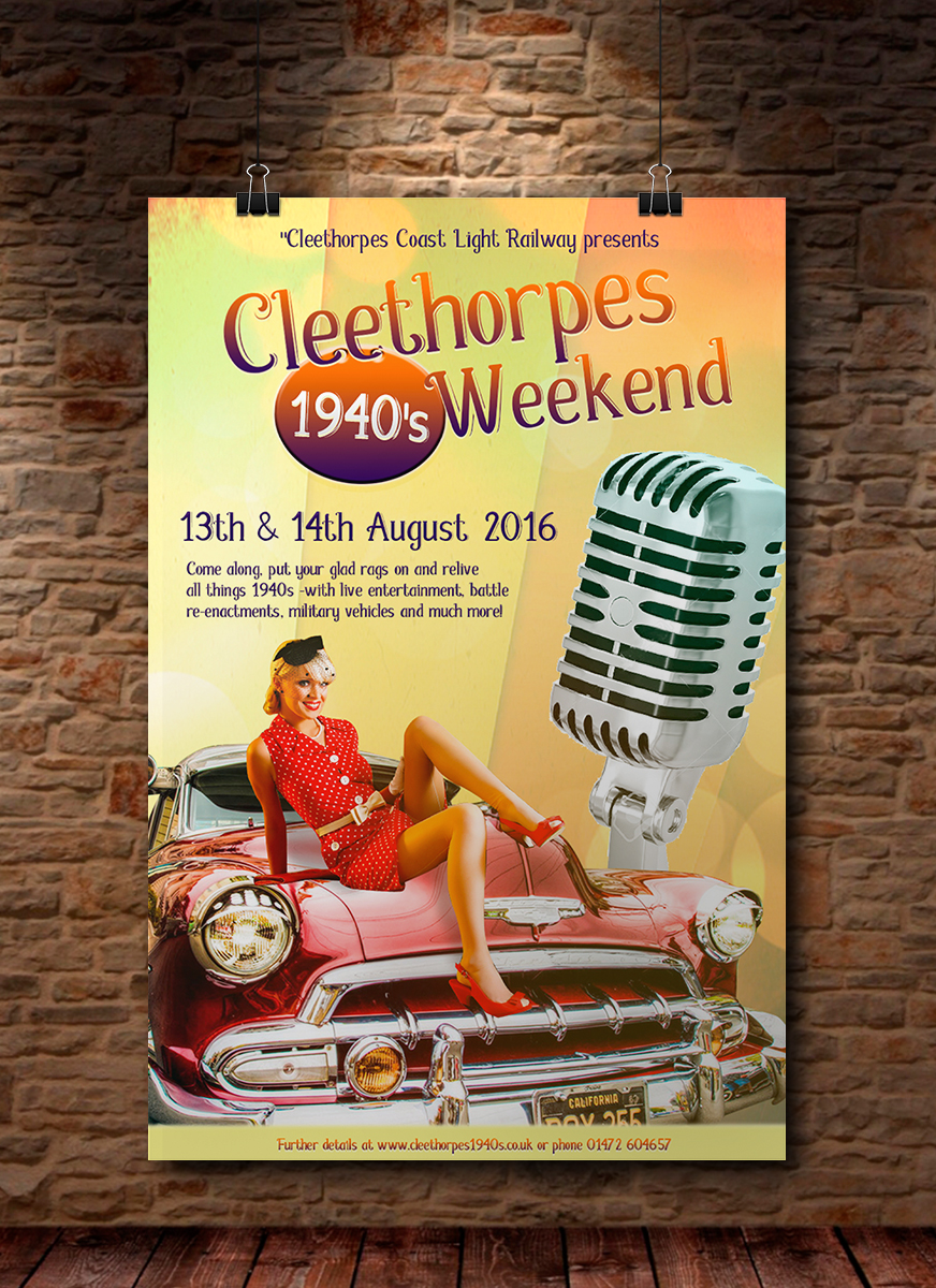 Poster Design by FilippiniMatiasDG for Cleethorpes Light Railway Ltd | Design #11058058