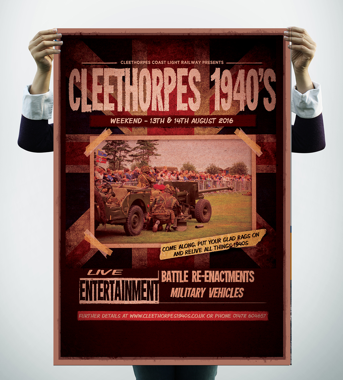 Poster Design by nizamdeen for Cleethorpes Light Railway Ltd | Design #11143940