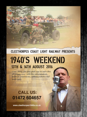 Poster-Design von creative.bugs für Cleethorpes Light Railway Ltd | Design: #11124671