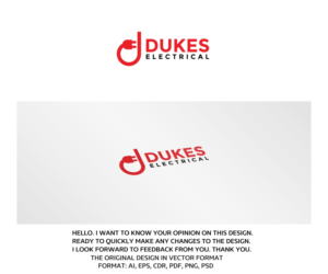 Diseño de Logo por artsterdam para Dukes Electrical | Diseño: #11061149