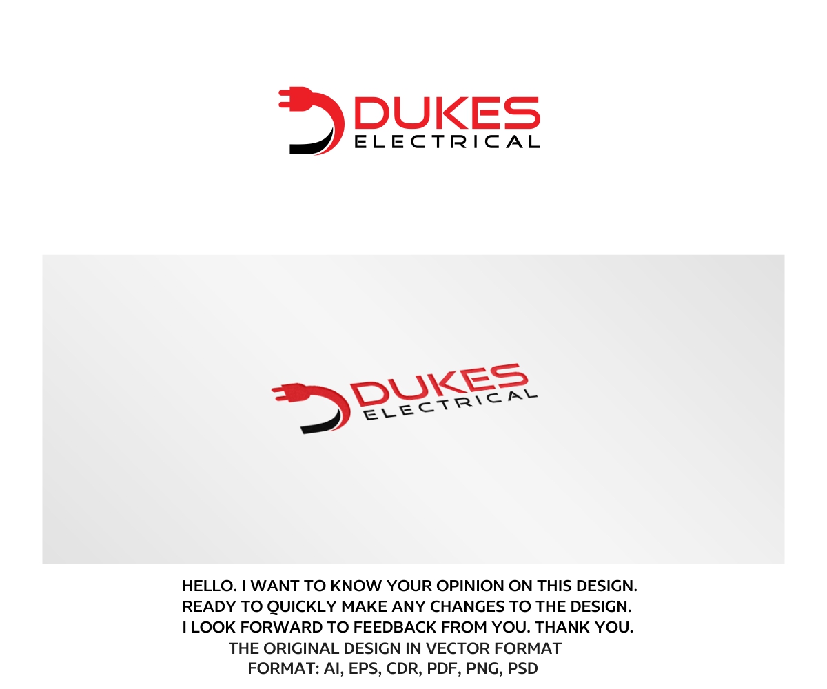 Diseño de Logo por artsterdam para Dukes Electrical | Diseño #11061157