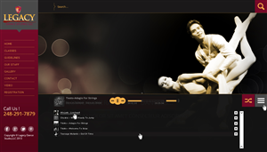 Web Design par Da Miracle pour Legacy Dance Studio, LLC | Design : #2299801