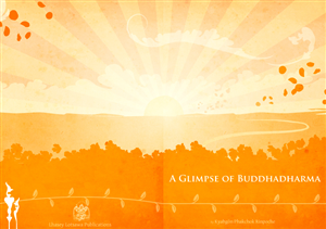 A modern, fresh introduction to Buddhism | Book Cover Design by Glass Mountain Design