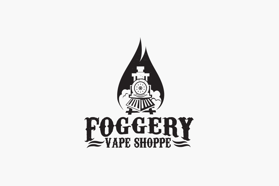 Logo Design by Digihex for The Foggery Vape Shoppe | Design #11057836