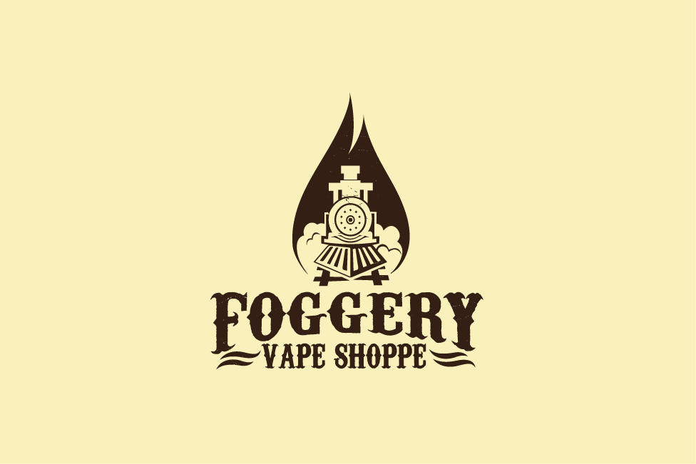 Logo Design by Digihex for The Foggery Vape Shoppe | Design #11057837