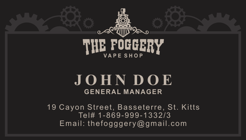 Logo Design by pa2pat for The Foggery Vape Shoppe | Design #11069443