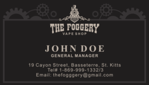 Logo Design by pa2pat for The Foggery Vape Shoppe | Design: #11069443
