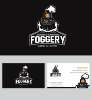 Logo Design by creative.bugs for The Foggery Vape Shoppe | Design: #11059846