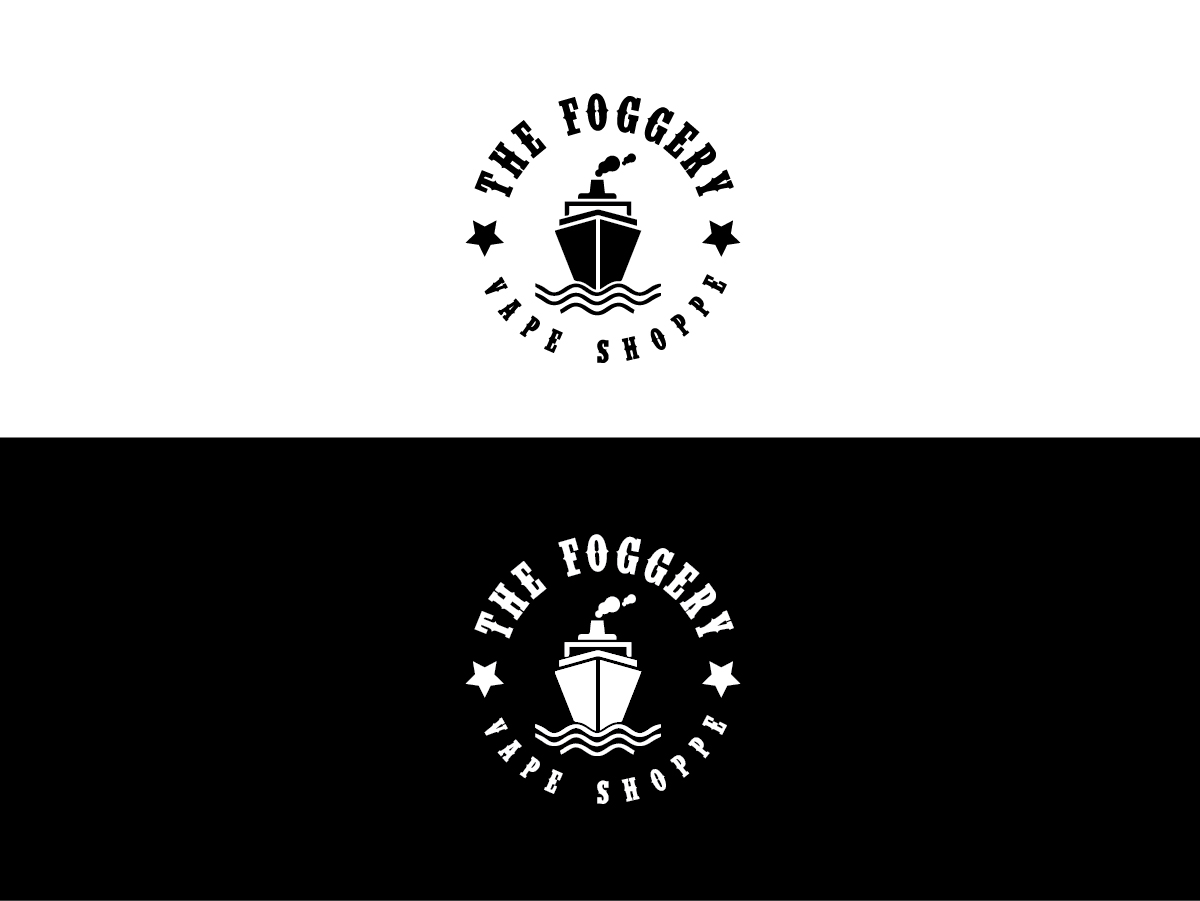 Logo Design by mail.pavanayi for The Foggery Vape Shoppe | Design #11048398