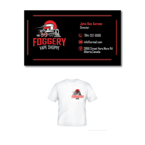 Logo Design by TB Designs for The Foggery Vape Shoppe | Design: #11068213