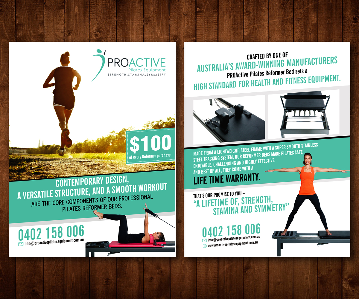 Flyer-Design von Designers Hub für THRIVE Health & Fitness Pty Ltd | Design #11056314