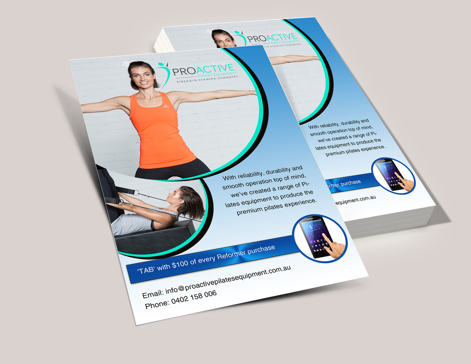 Flyer Design by Pixi Dust for THRIVE Health & Fitness Pty Ltd | Design #11051905