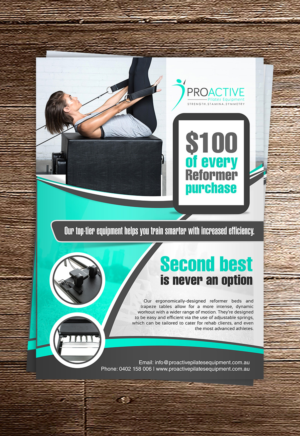Flyer Design by debdesign for THRIVE Health & Fitness Pty Ltd | Design: #11054483