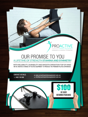 Flyer Design by debdesign for THRIVE Health & Fitness Pty Ltd | Design: #11062490