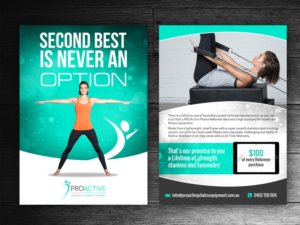 Diseño de Flyer por debdesign para THRIVE Health & Fitness Pty Ltd | Diseño #11064281
