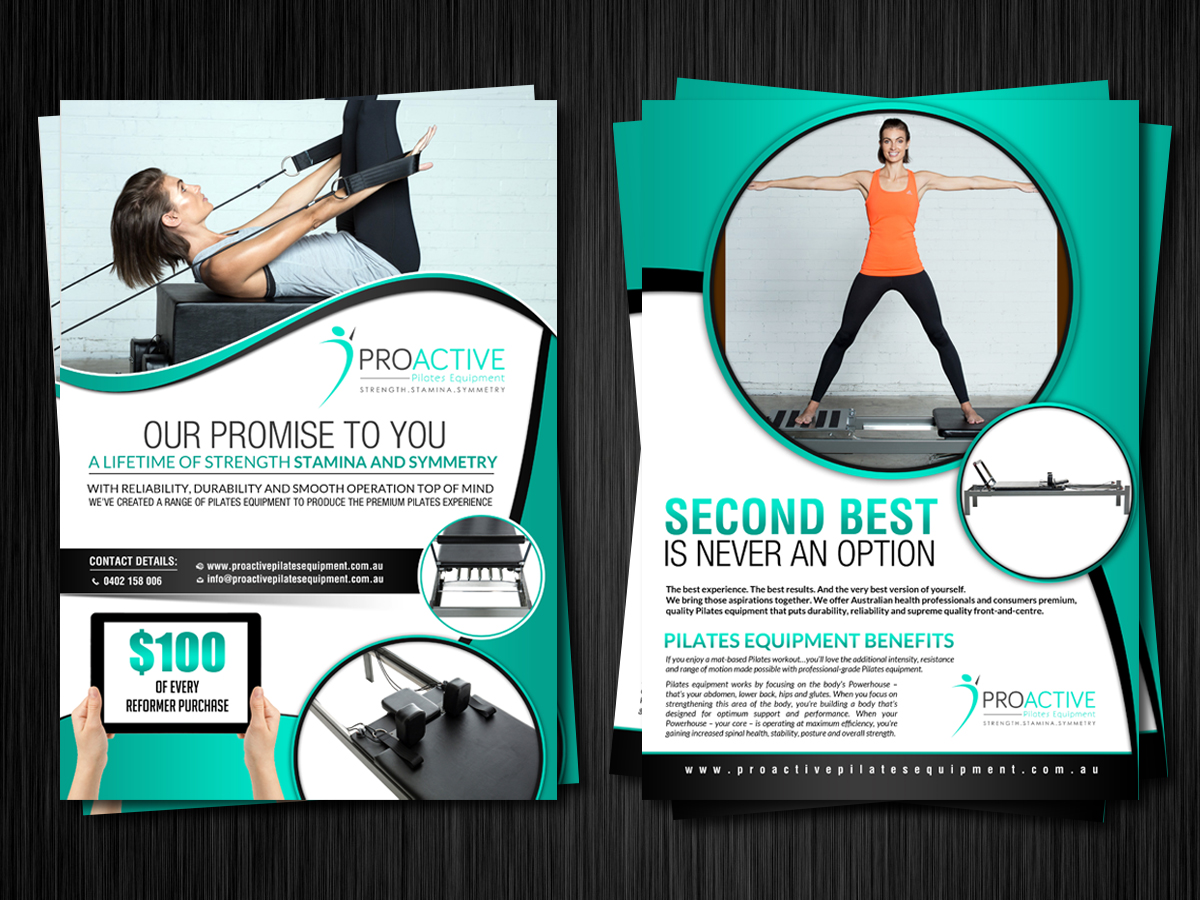 Flyer Design by debdesign for THRIVE Health & Fitness Pty Ltd | Design #11071985