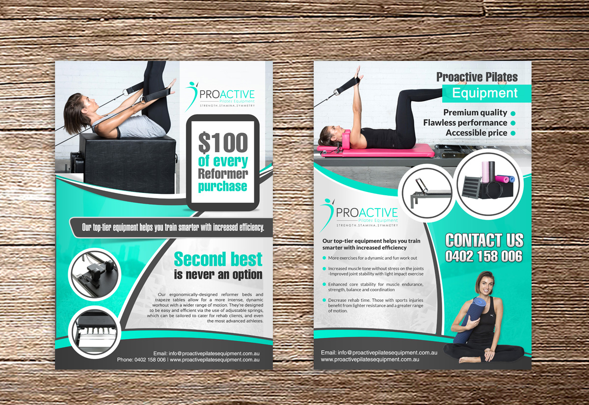 Flyer Design by debdesign for THRIVE Health & Fitness Pty Ltd | Design #11075493