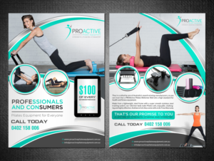 Flyer Design by creative.bugs for THRIVE Health & Fitness Pty Ltd | Design: #11049650