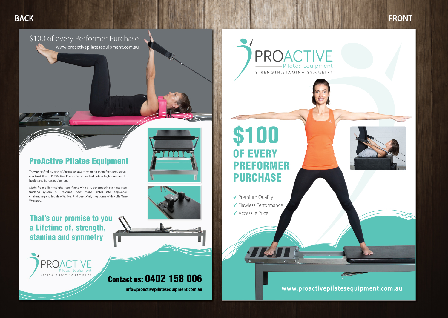Flyer-Design von meet007 für THRIVE Health & Fitness Pty Ltd | Design #11065196