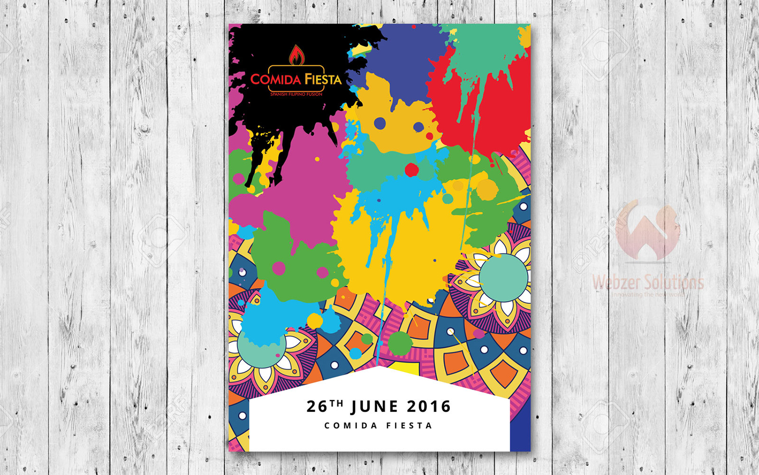 Poster Design by webzersolutions for Comida Fiesta | Design #11072076