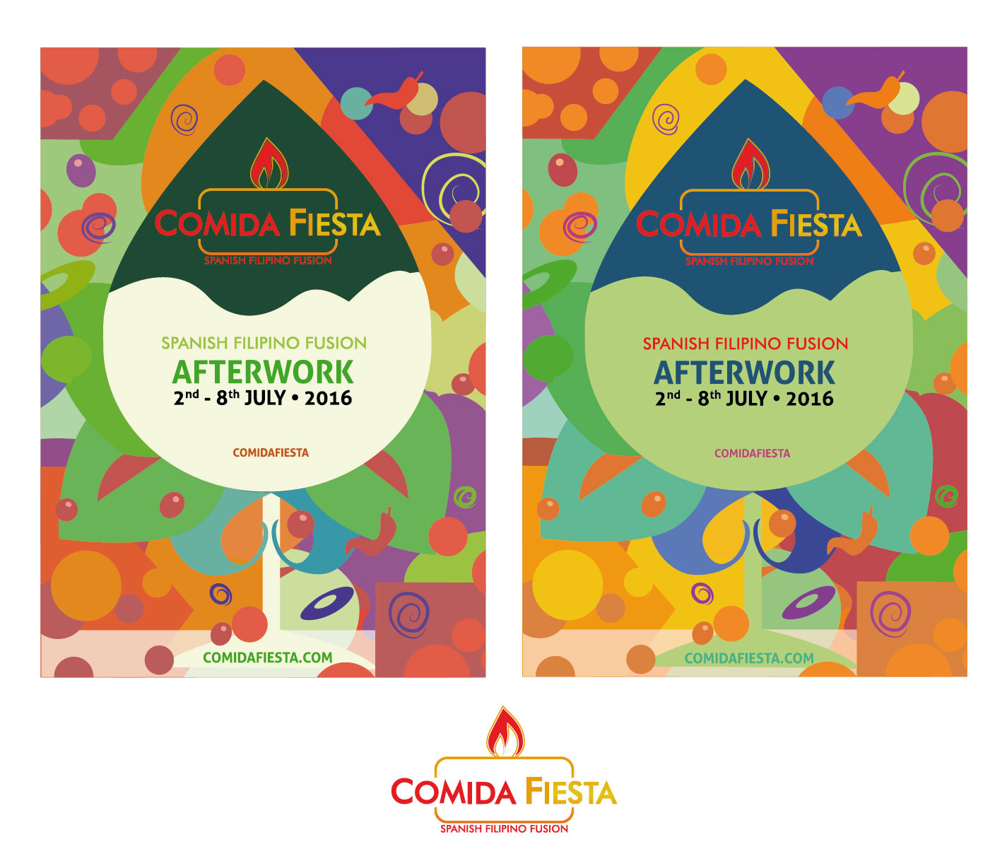 Poster Design by Ludivine Rosee for Comida Fiesta | Design #11060838