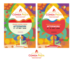 Poster Design by Ludivine Rosee for Comida Fiesta | Design: #11070151