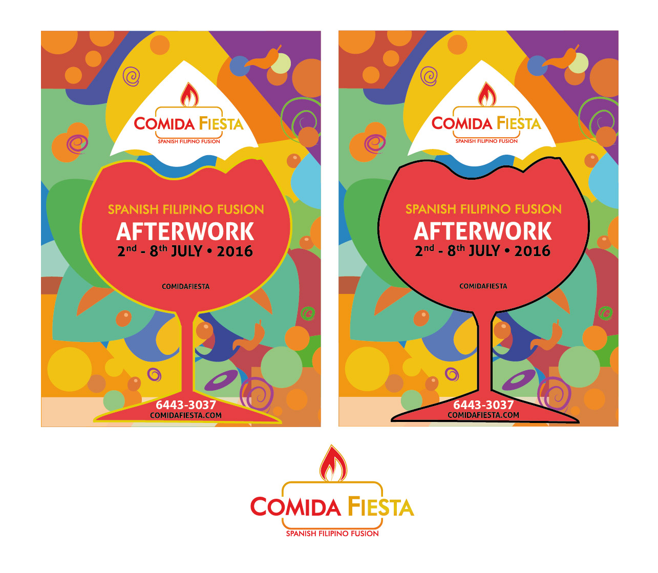 Poster Design by Ludivine Rosee for Comida Fiesta | Design #11087028