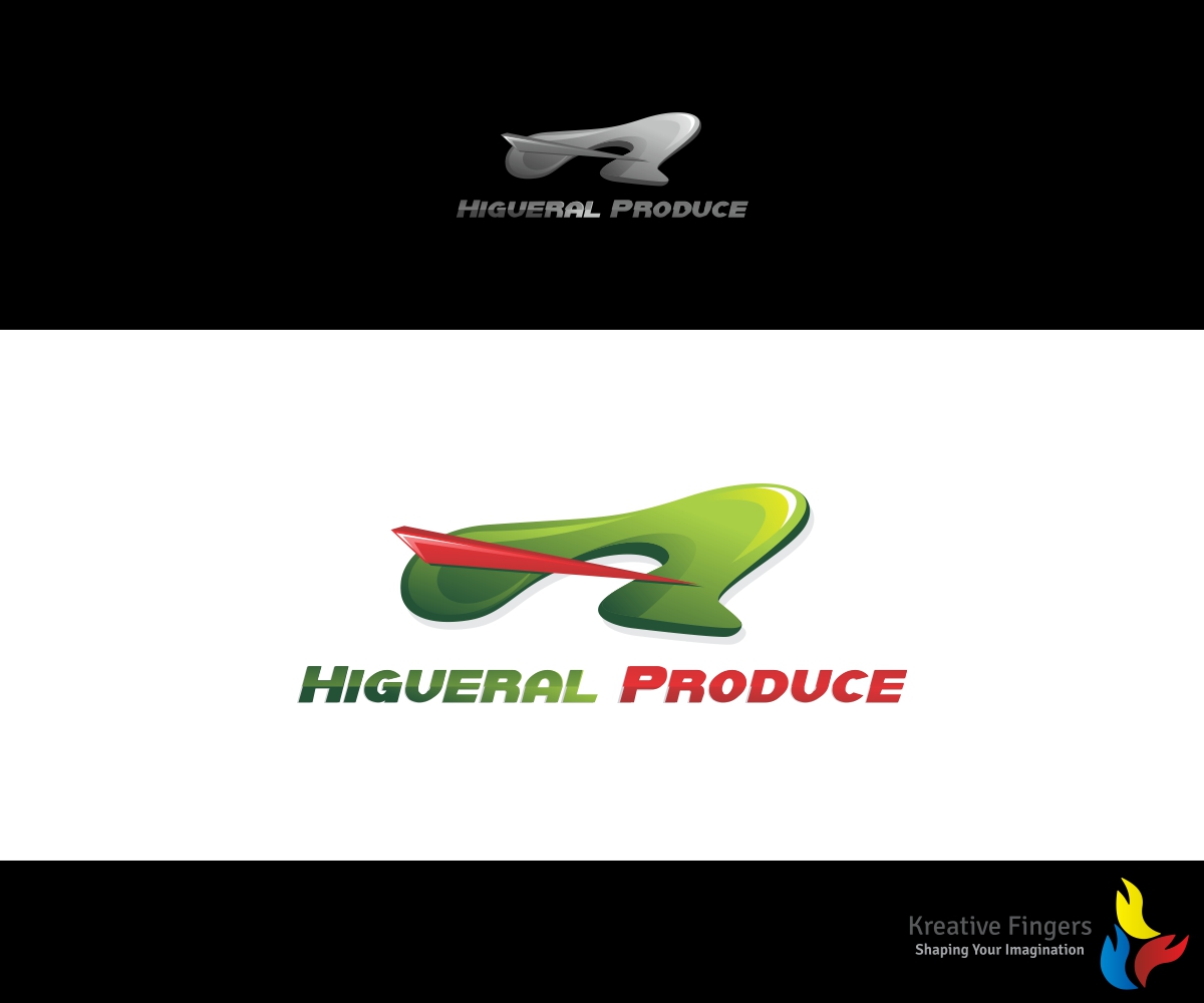 Serious, Modern, Work Logo Design for Higueral Produce by Kreative