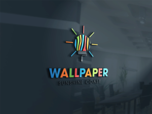 Logo-Design von Cut N Cue Media Solutions für Wallpaper Sunshine Coast | Design: #11152402