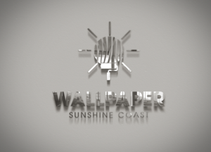 Logo-Design von Cut N Cue Media Solutions für Wallpaper Sunshine Coast | Design: #11152403