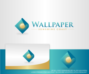 Logo-Design von alvinnavarra für Wallpaper Sunshine Coast | Design #11110271