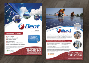 Bent Electrical, Air & Solar | Flyer-Design von alex989