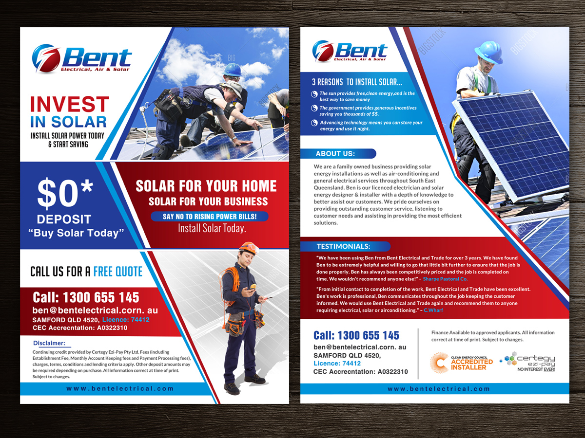 Flyer Design by creative.bugs for this project | Design #11513800