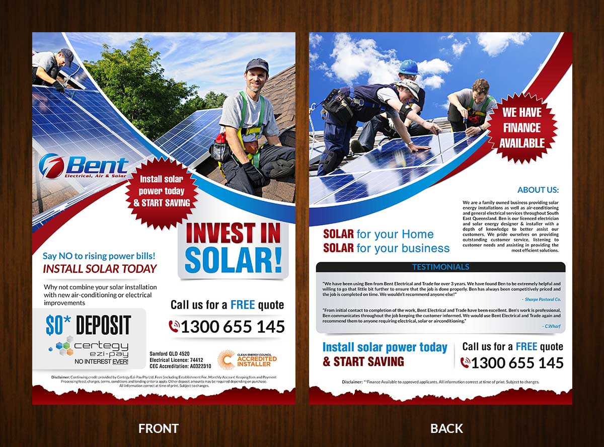 Flyer Design by creative.bugs for this project | Design #11525364