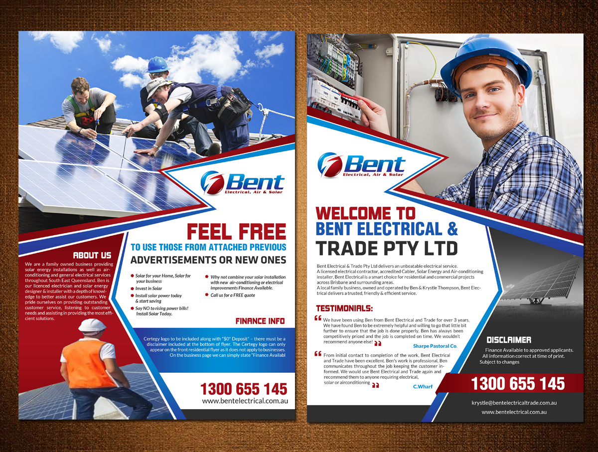 Flyer Design by creative.bugs for this project | Design #11536022