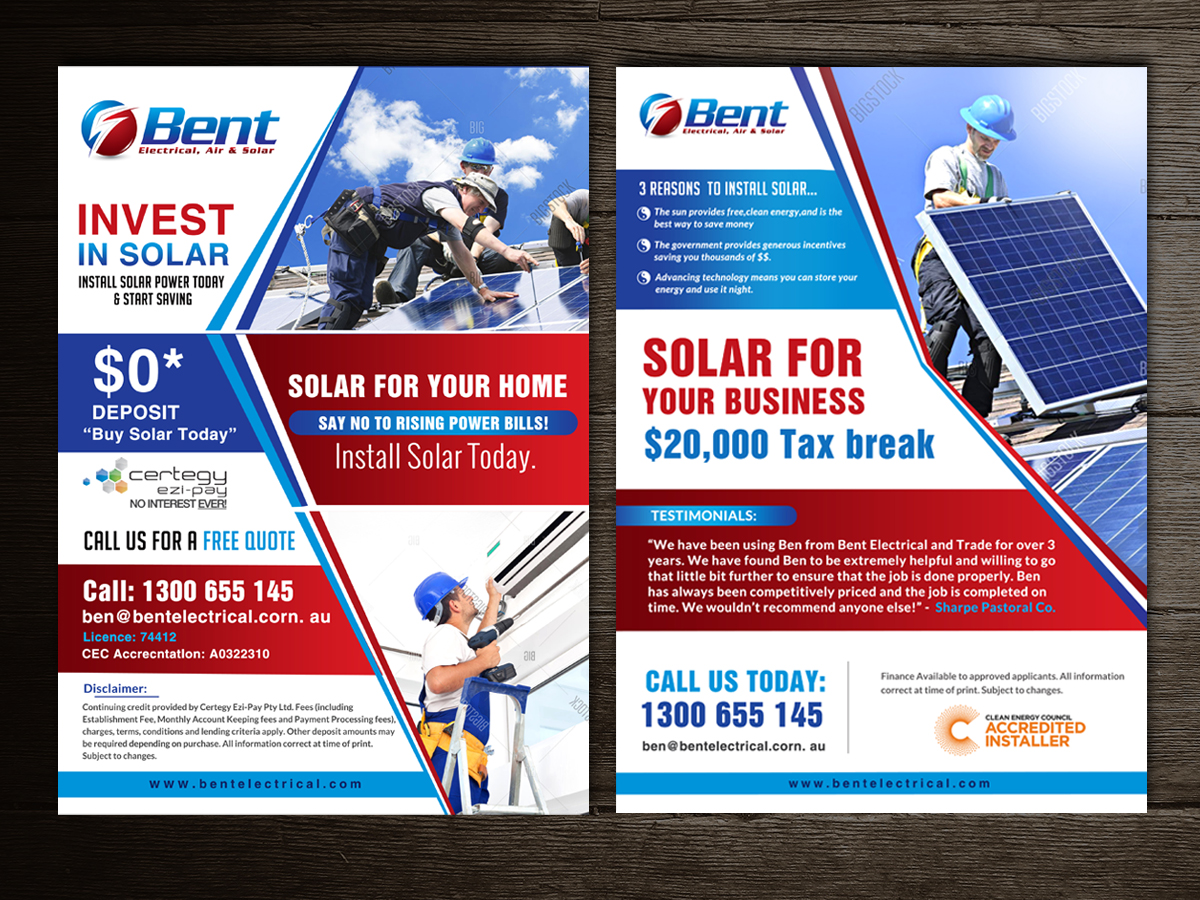 Flyer Design by creative.bugs for this project | Design #11545591