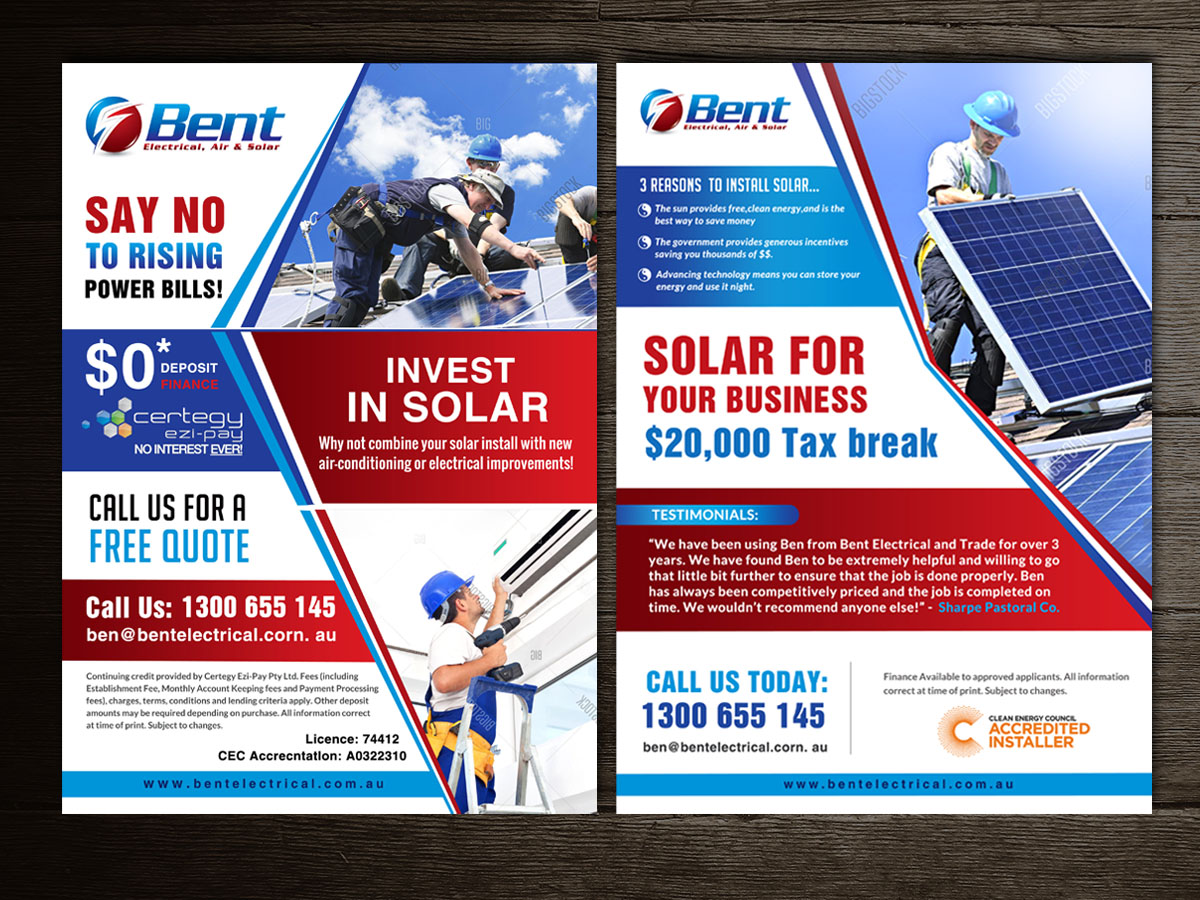 Flyer Design by creative.bugs for this project | Design #11581125