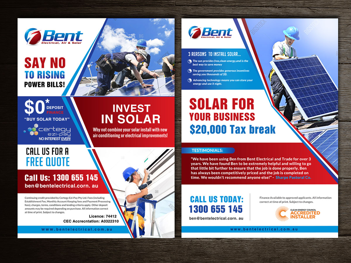 Flyer Design by creative.bugs for this project | Design #11581304