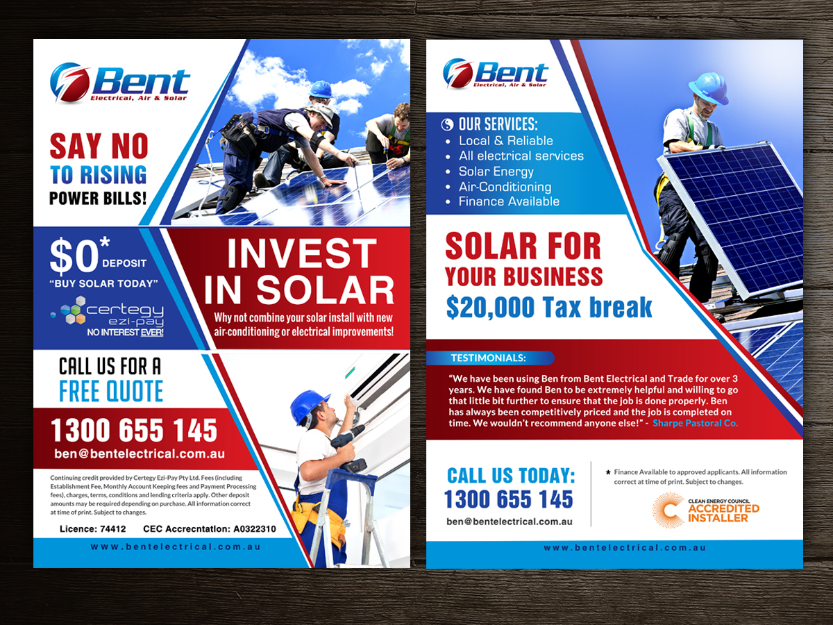 Flyer Design by creative.bugs for this project | Design #11602246