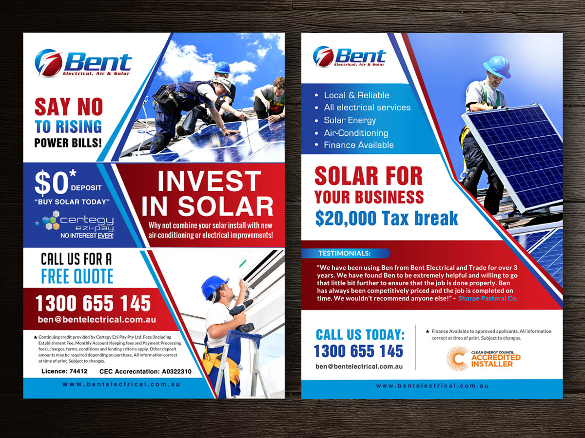 Flyer Design by creative.bugs for this project | Design #11603890