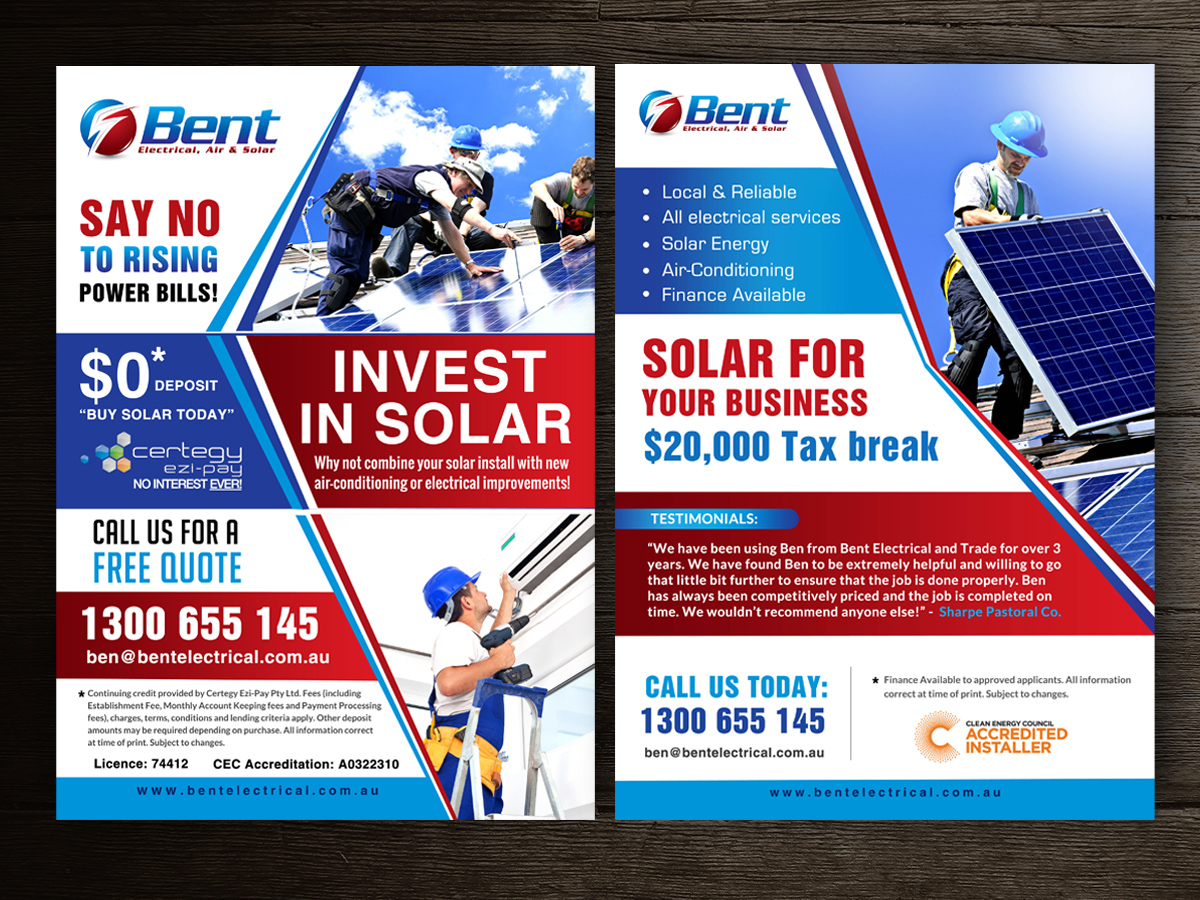 Flyer Design by creative.bugs for this project | Design #11619811