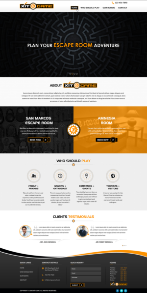 Web Design by Sbss for this project | Design: #11281124