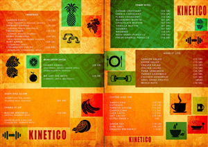 Gym Menu | Diseño Gráfico por jshan