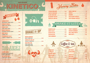 Gym Menu | Diseño Gráfico por Alex D