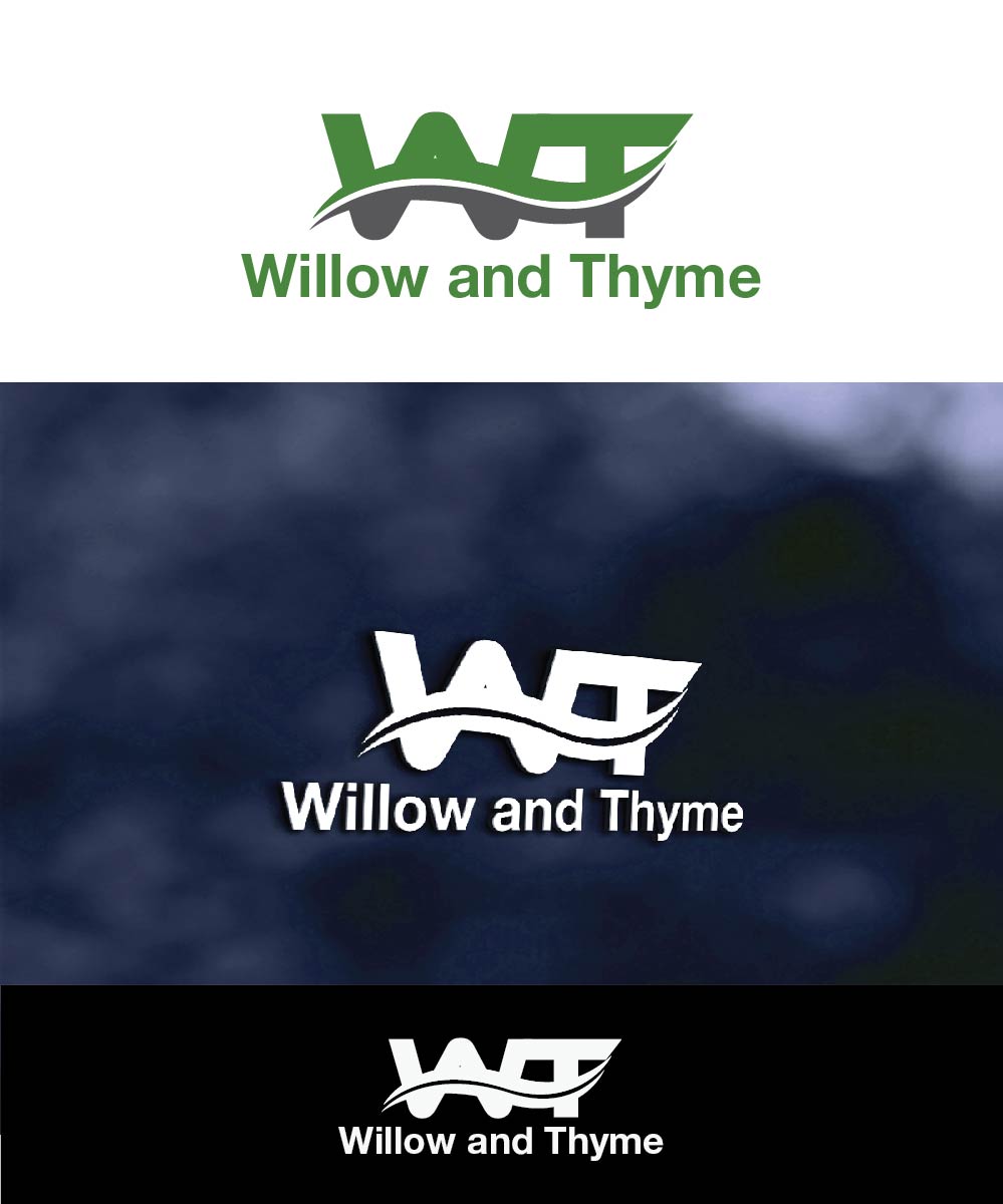 Logo Design by joliau for Willow and Thyme | Design #11072112