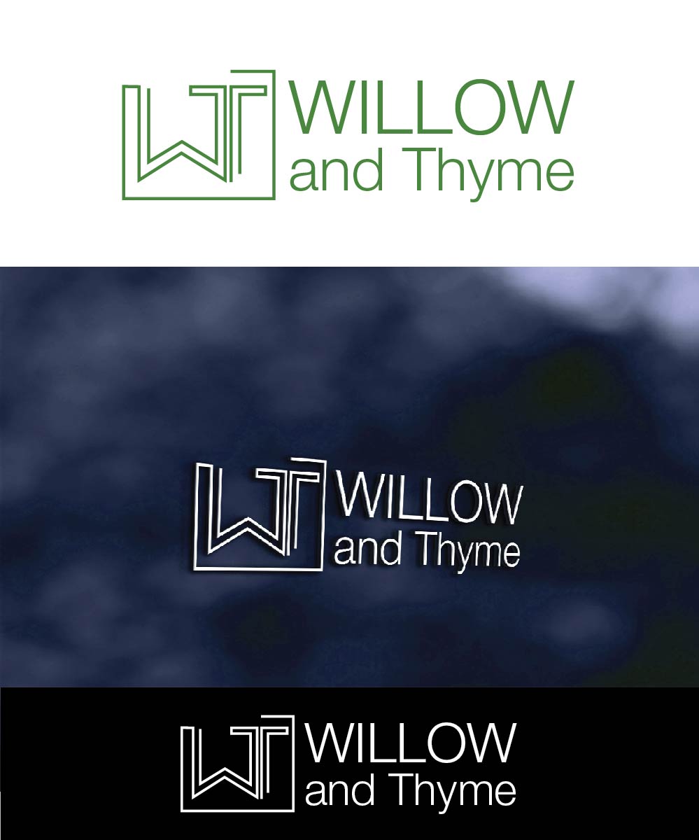 Logo Design by joliau for Willow and Thyme | Design #11072113