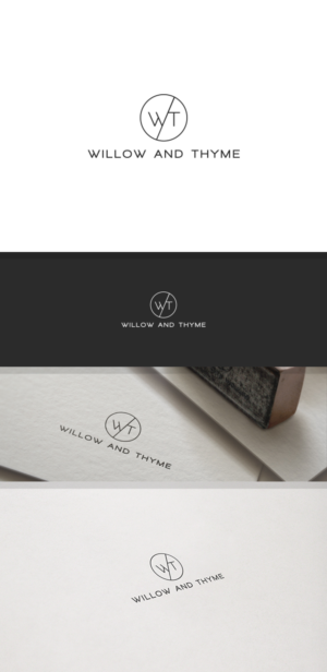 Logo Design by lorixart for Willow and Thyme | Design: #11089862