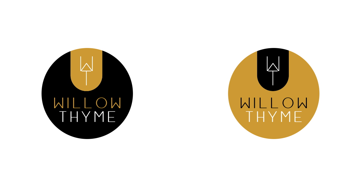 Logo Design by rednixvenkat85 for Willow and Thyme | Design #11065318