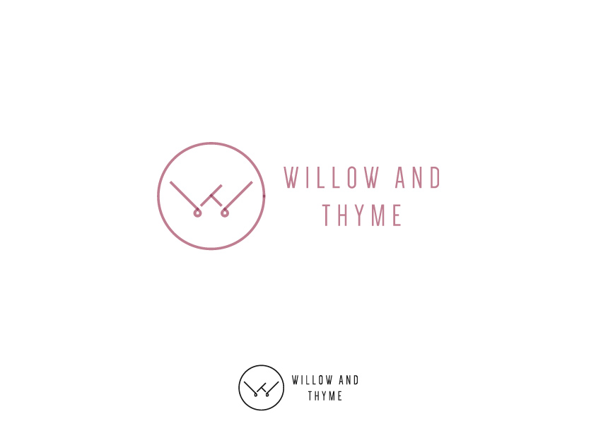 Logo Design by permana91 for Willow and Thyme | Design #11087254